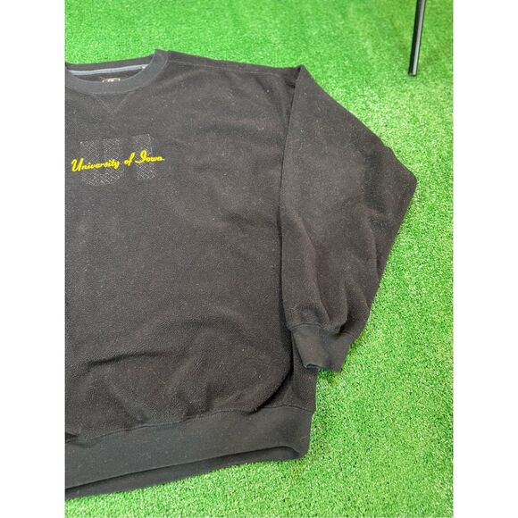 M Vintage Y2K University of Iowa Sweatshirt crewneck fleece - Picture 3 of 9